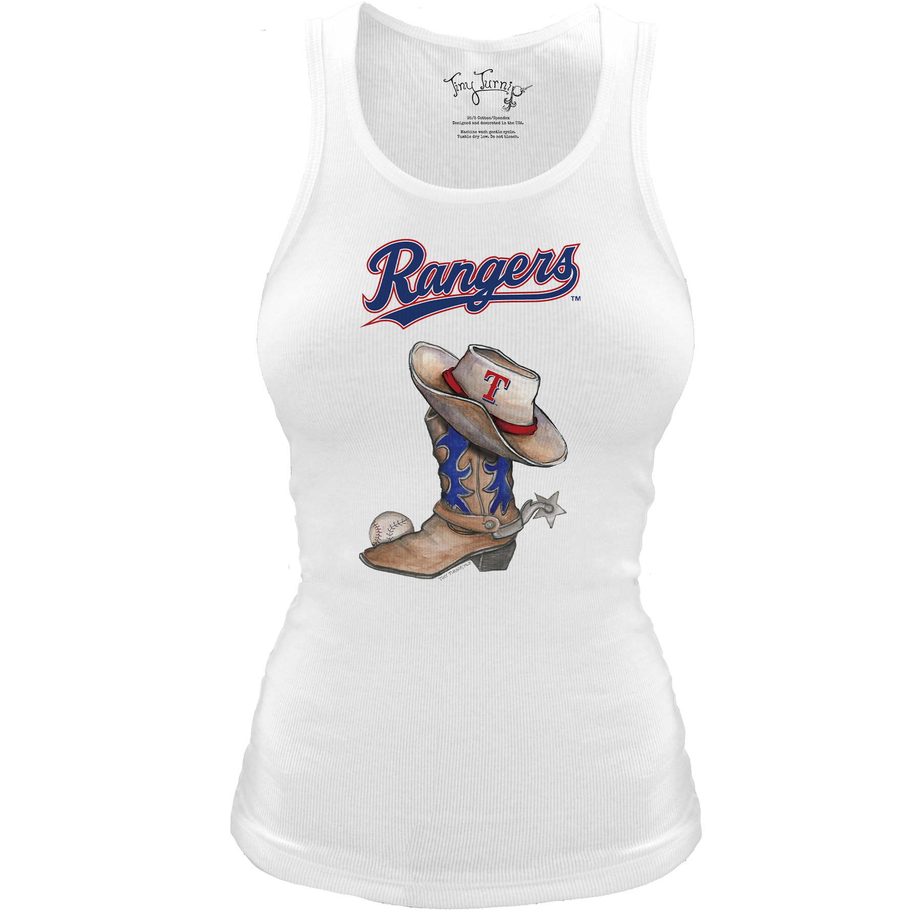 Texas Rangers Cowboy Boot Classic Tank