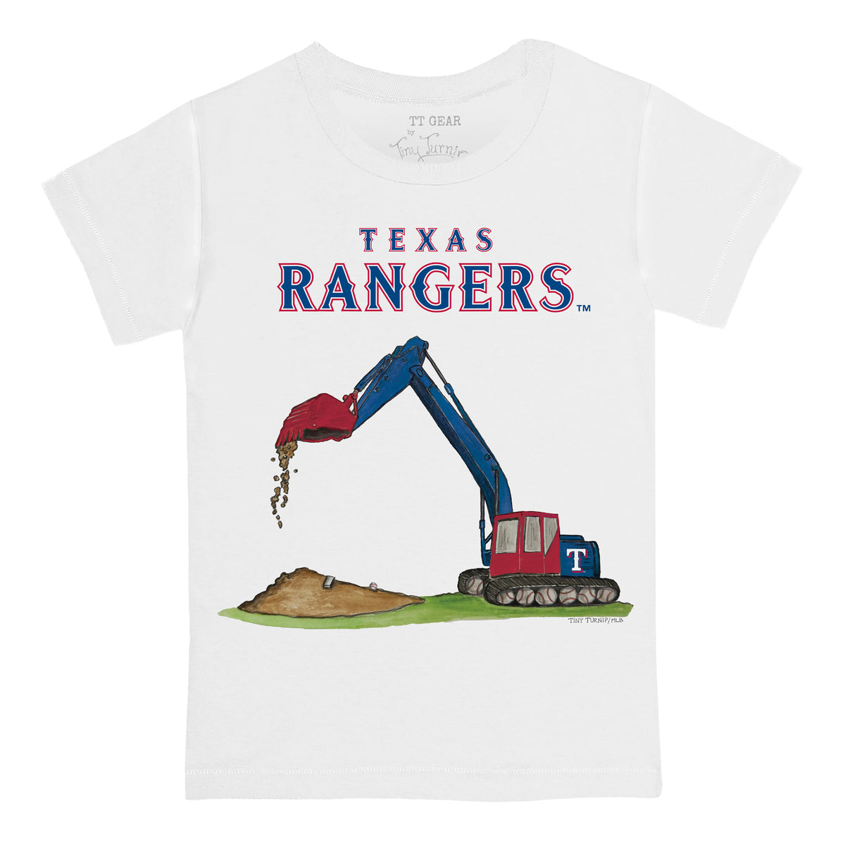 Texas Rangers Excavator Tee Shirt