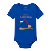 Texas Rangers Excavator Short Sleeve Snapper
