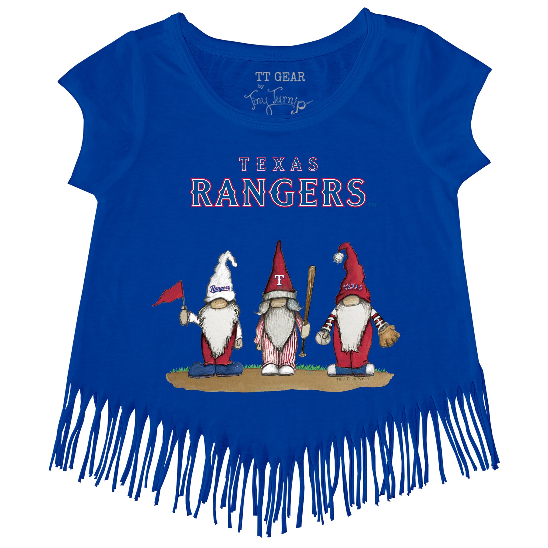 Texas Rangers Gnomes Fringe Tee