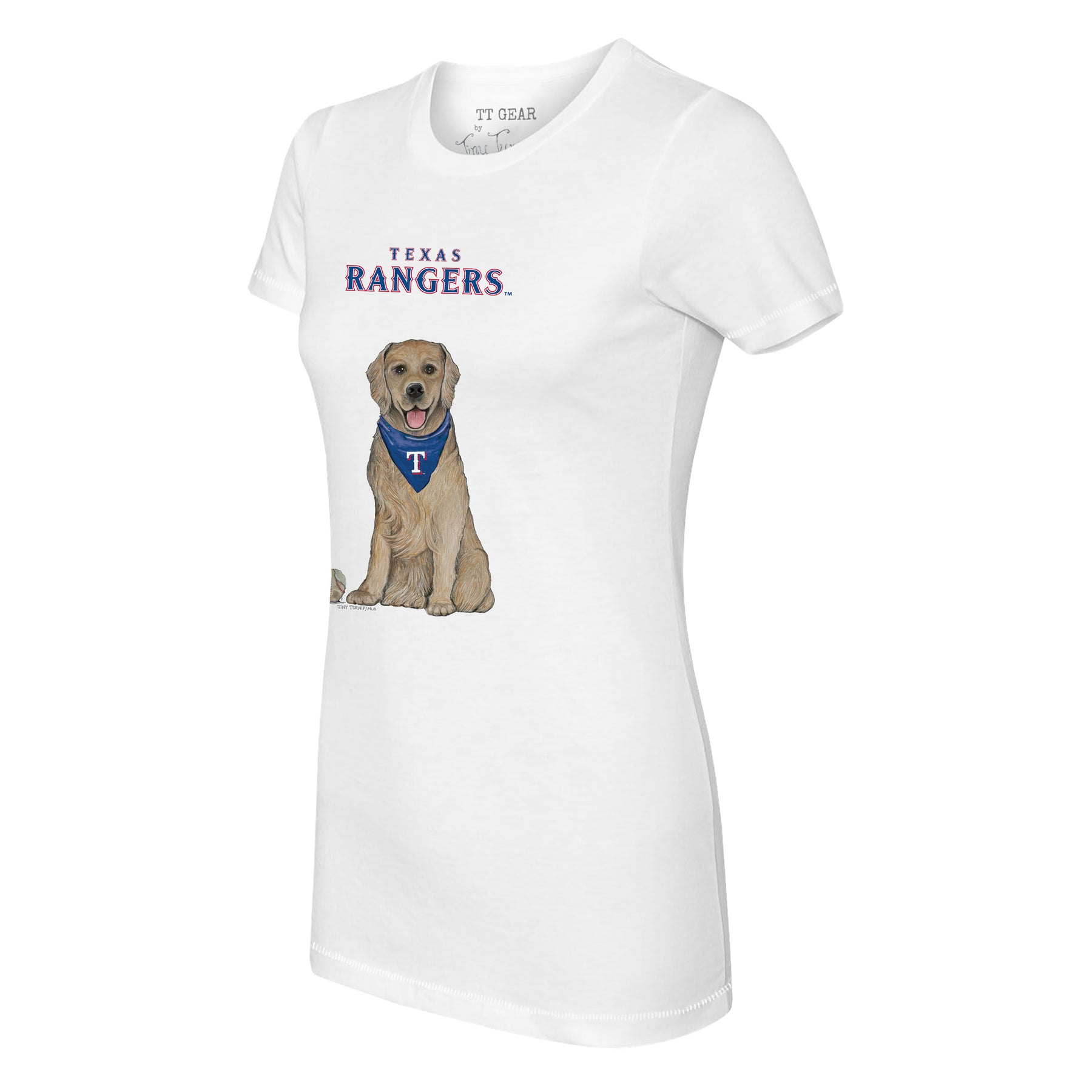 Texas Rangers Golden Retriever Tee Shirt