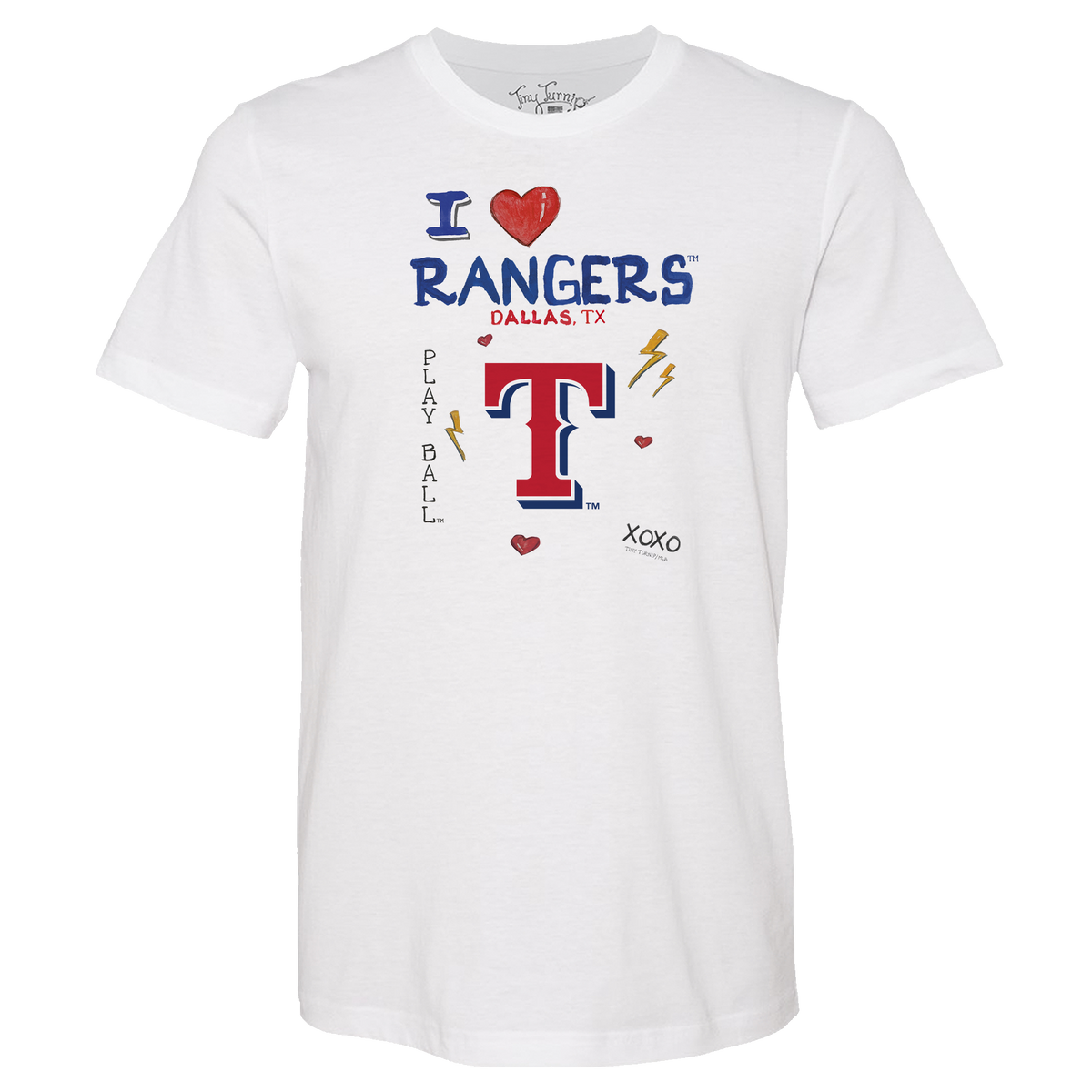I Heart Rangers Unisex Tee Shirt - Tiny Turnip