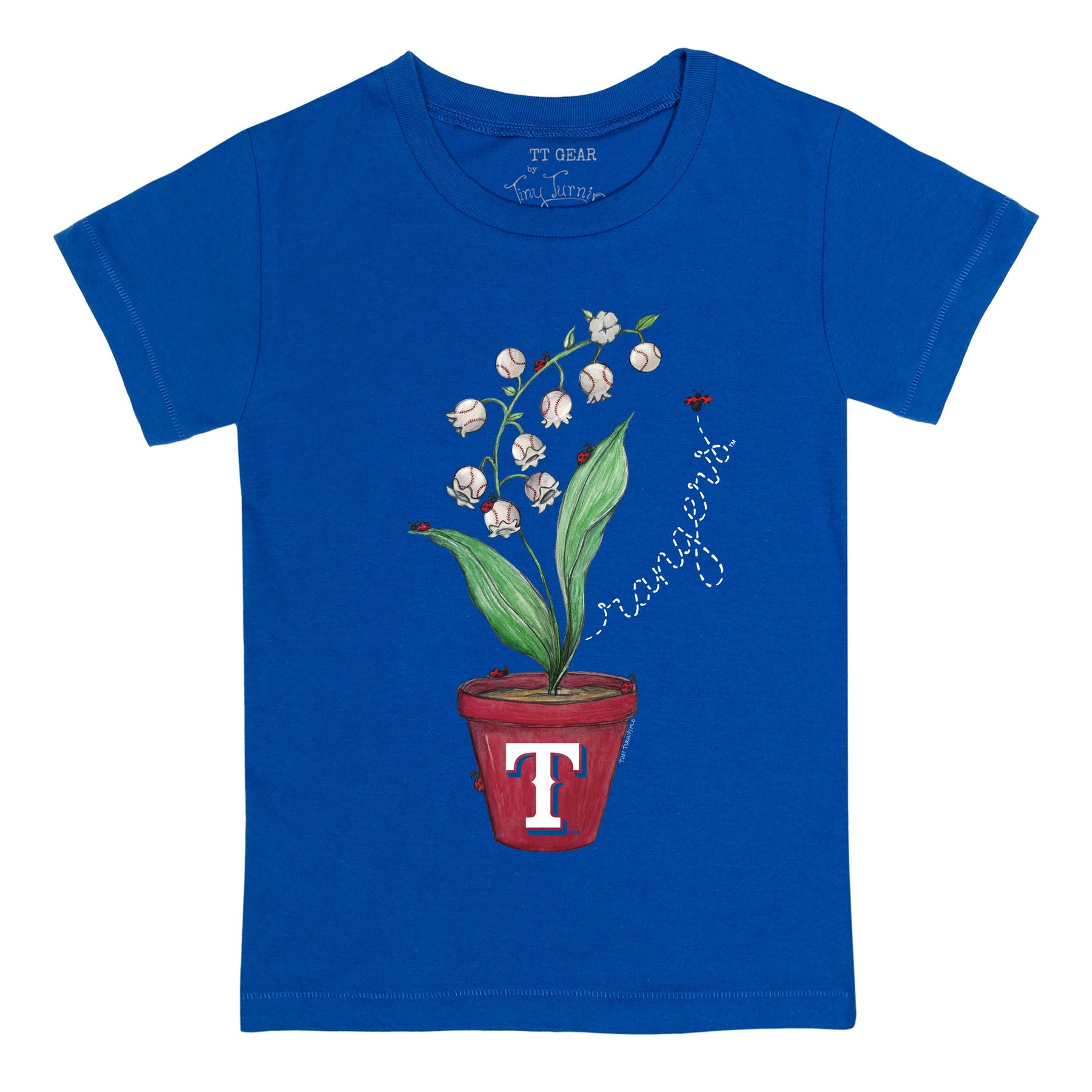 Texas Rangers Ladybug Tee Shirt