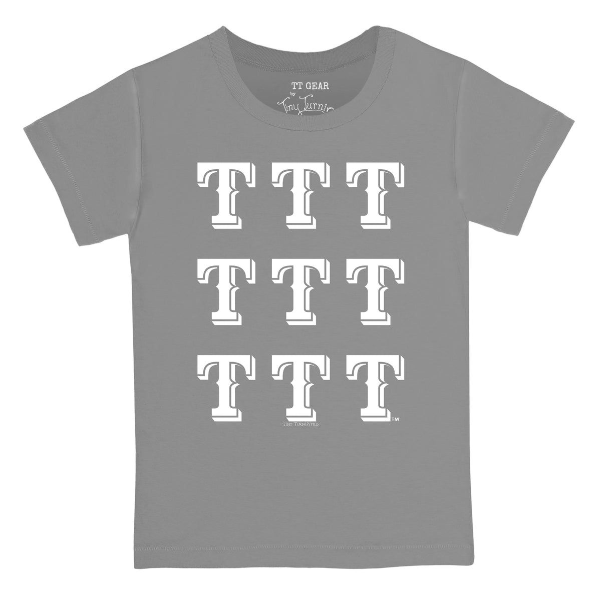 Texas Rangers Logo Grid Tee Shirt