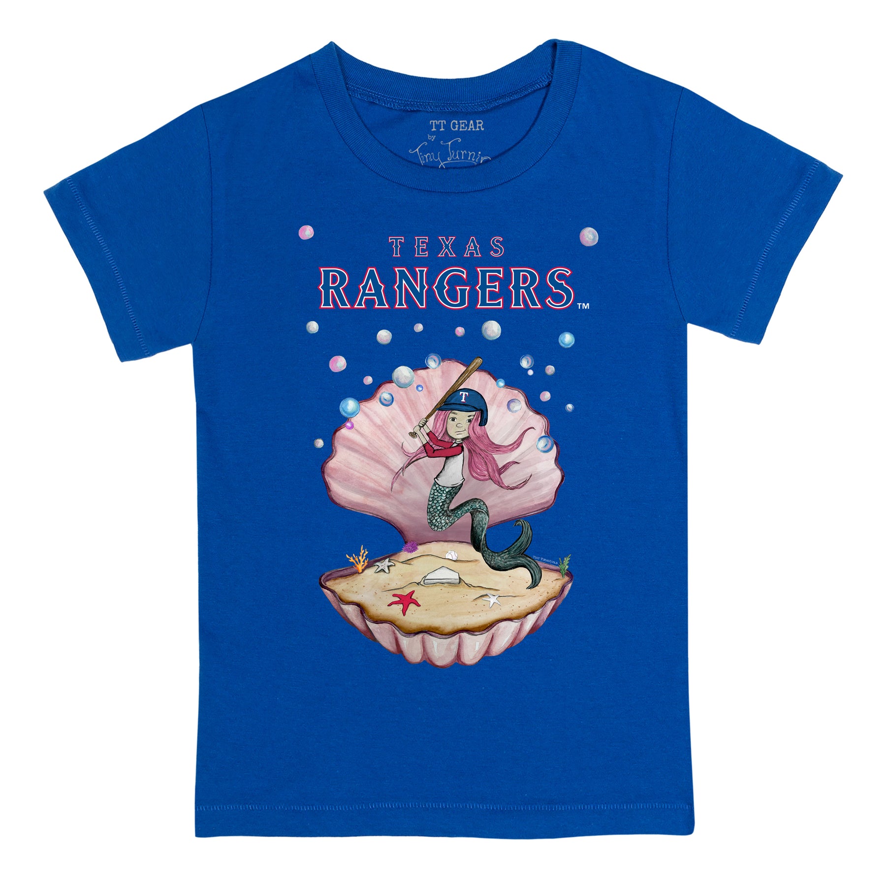 Texas Rangers Mermaid Tee Shirt