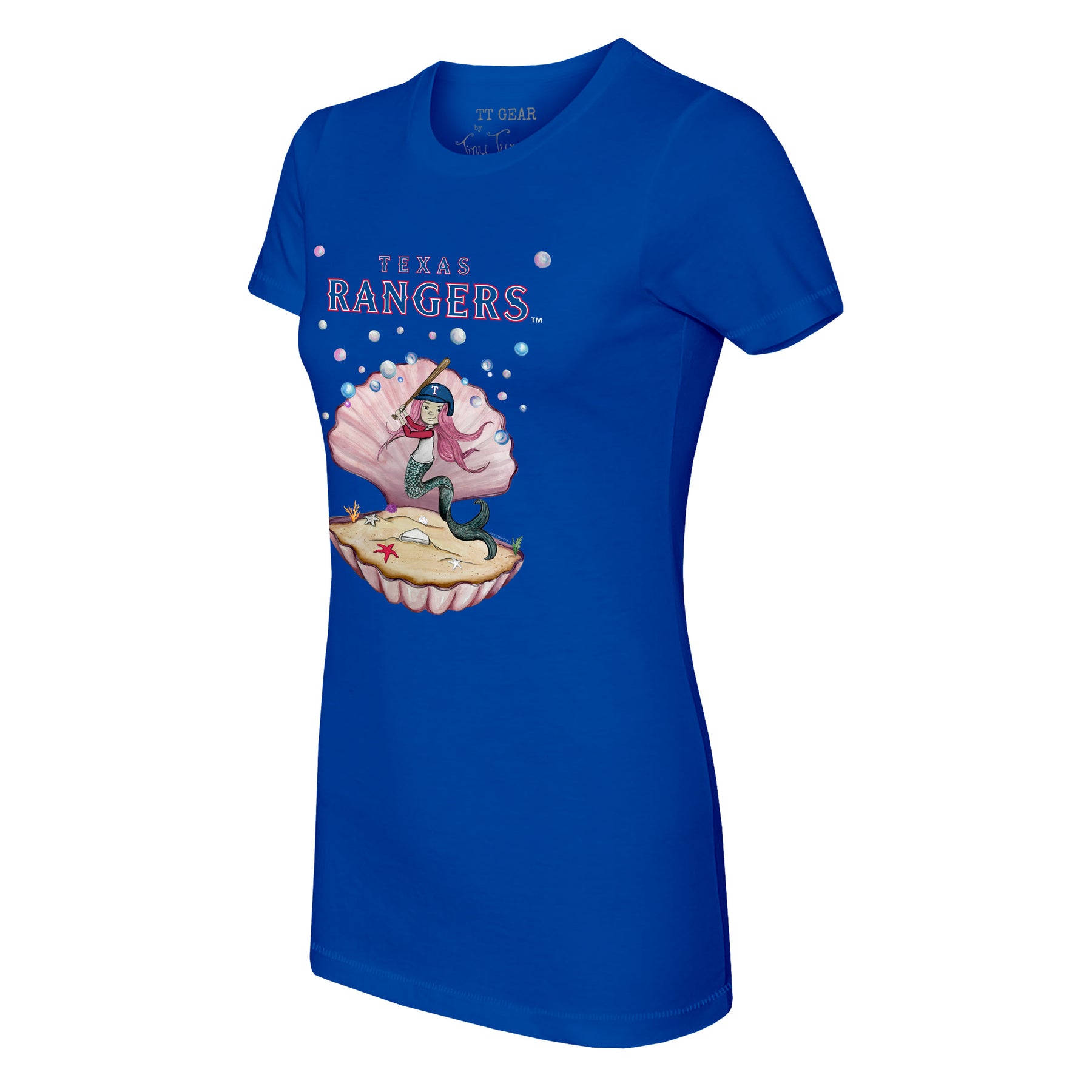 Texas Rangers Mermaid Tee Shirt