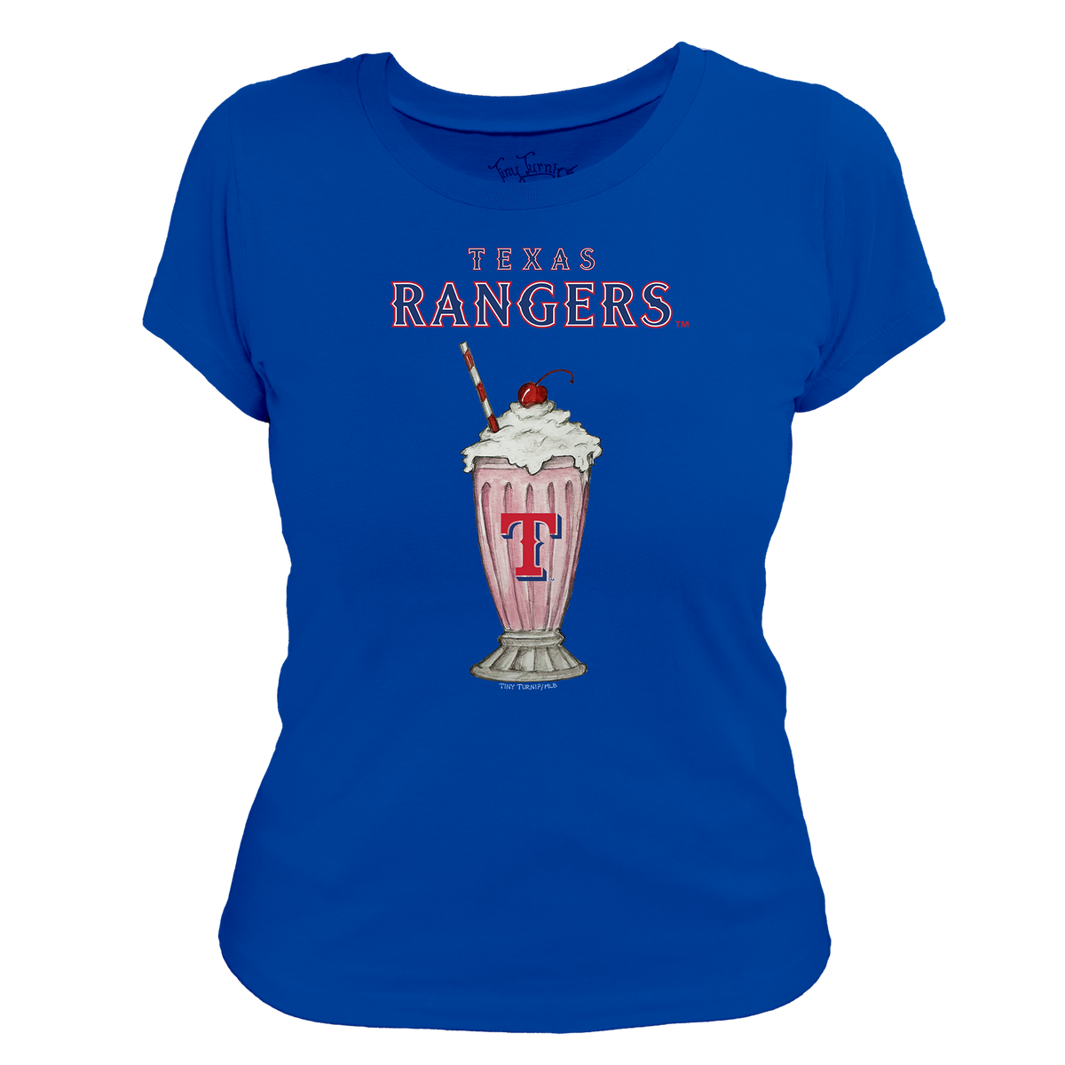 Texas Rangers Milkshake Women's Tee Shirt