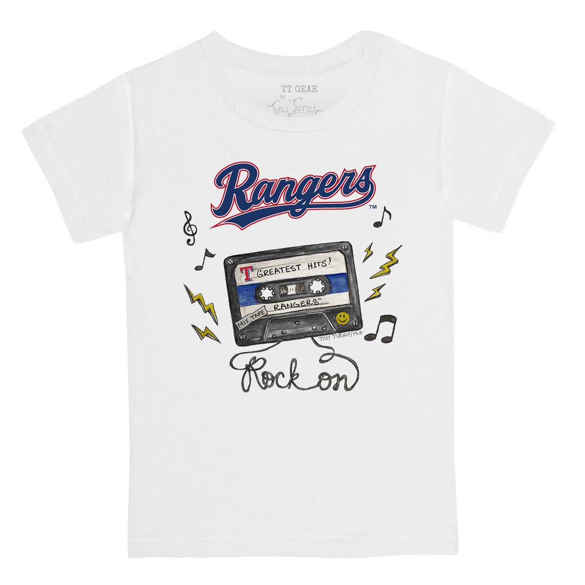 Texas Rangers Mixtape Kid's Tee Shirt