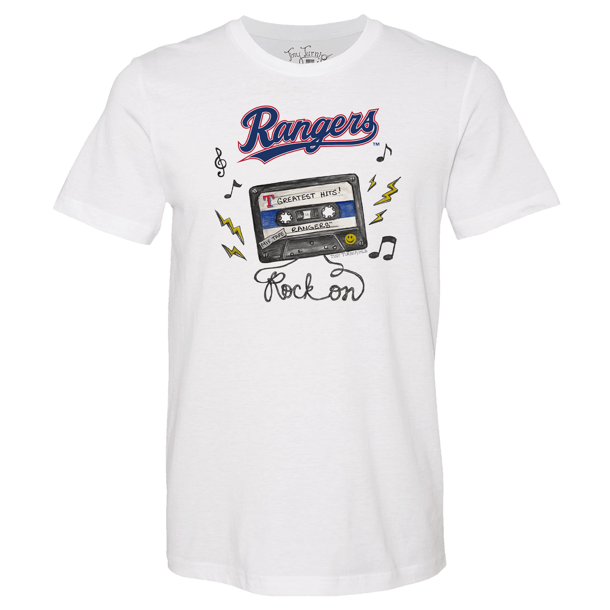 Texas Rangers Mixtape Unisex Tee Shirt