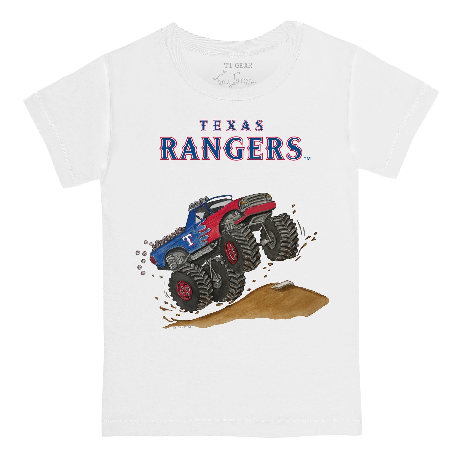 Texas Rangers Monster Truck Tee Shirt