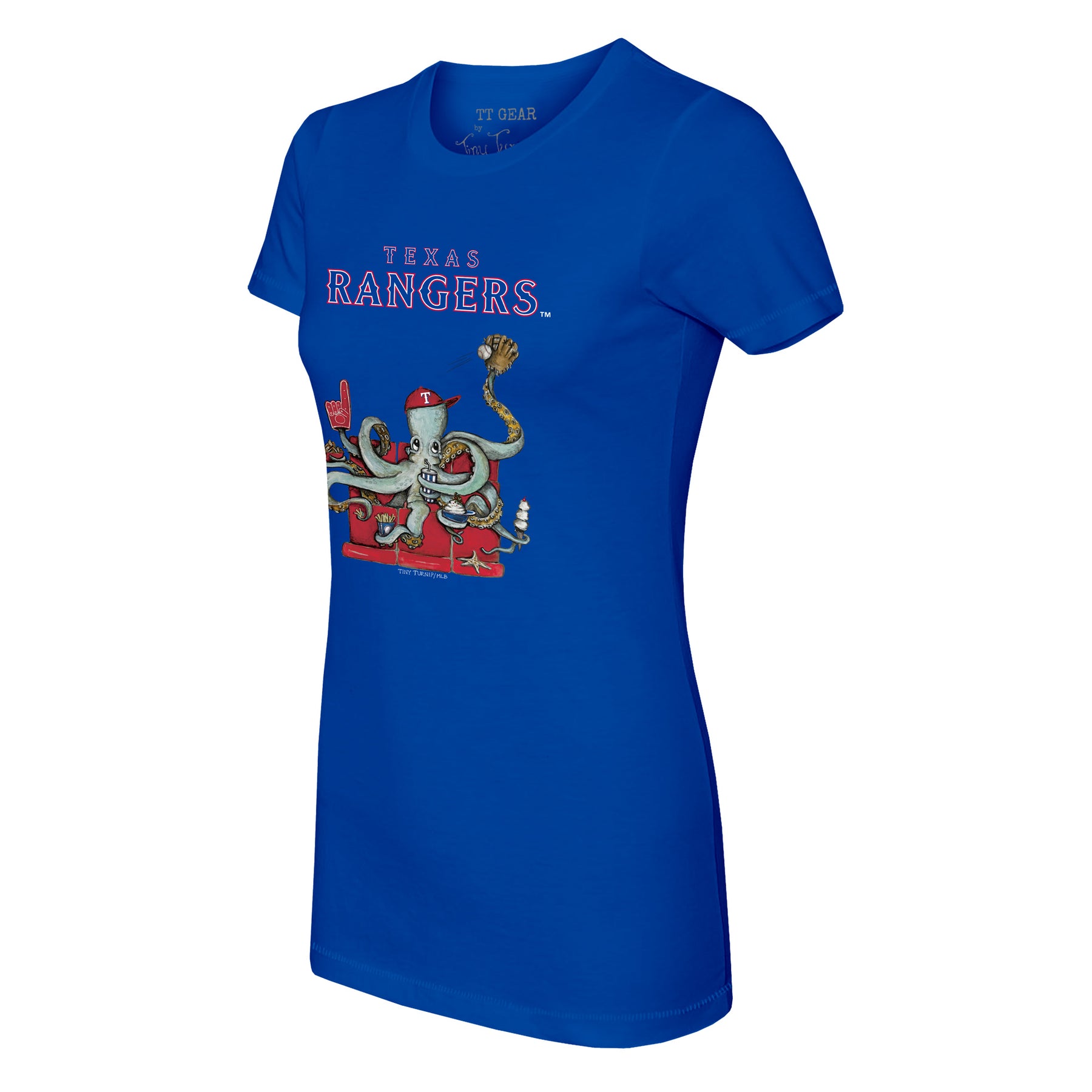 Texas Rangers Octopus Tee Shirt