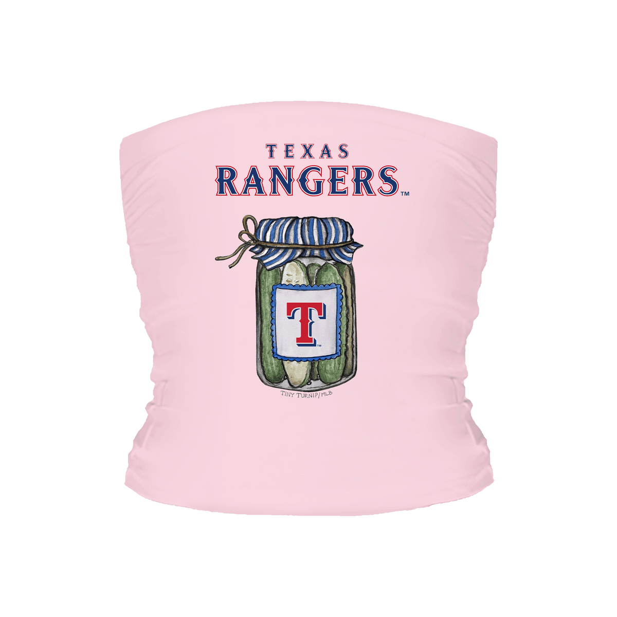 Texas Rangers Pickle Jar Tube Top