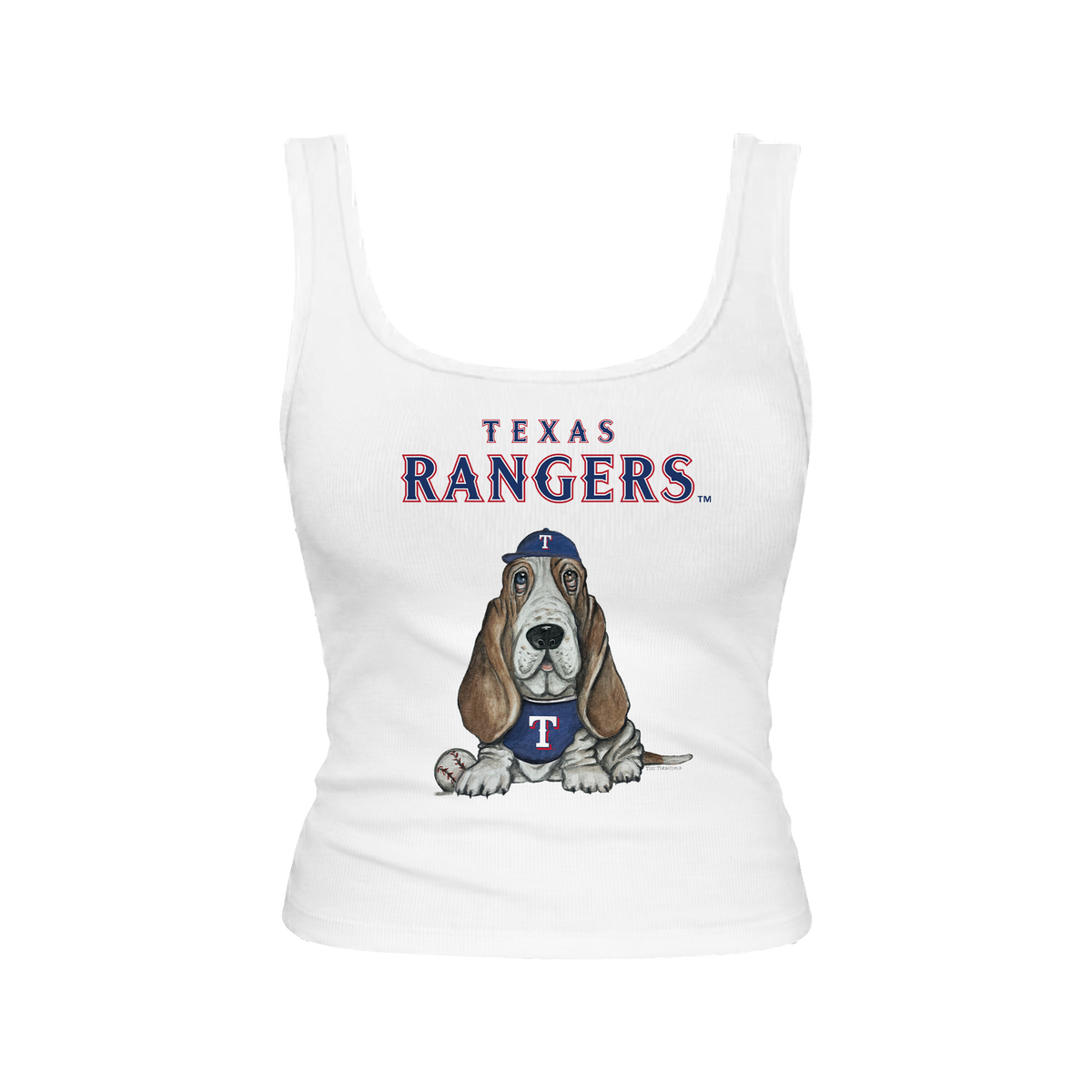 Texas Rangers Puddy Emmy Tank