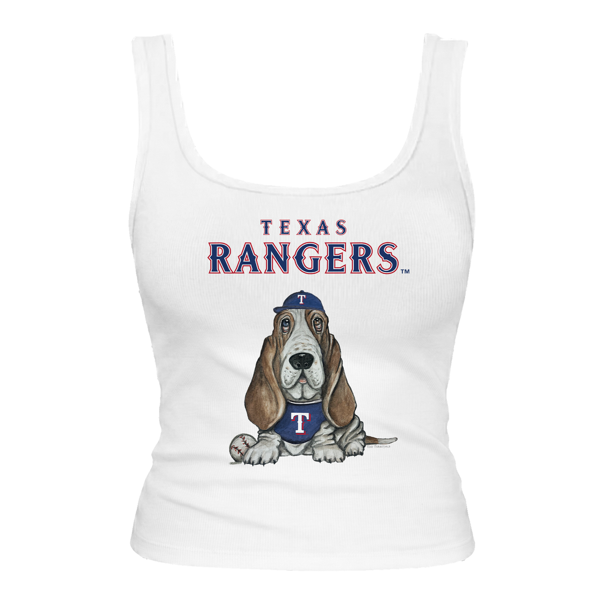Texas Rangers Puddy Emmy Tank