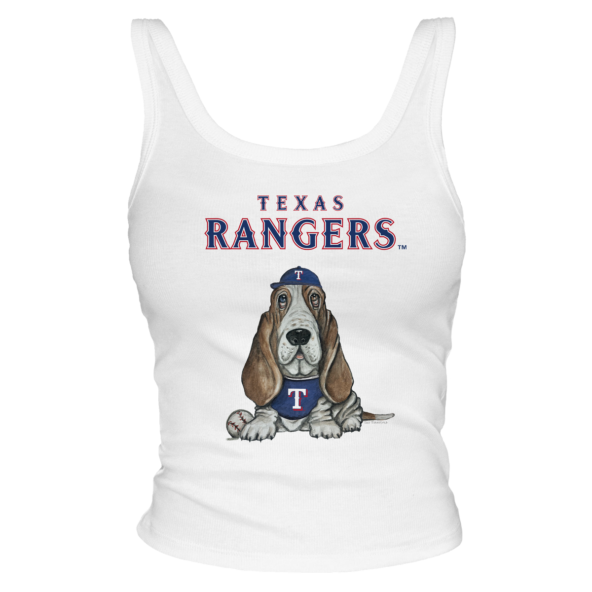 Texas Rangers Puddy Tank - Tiny Turnip