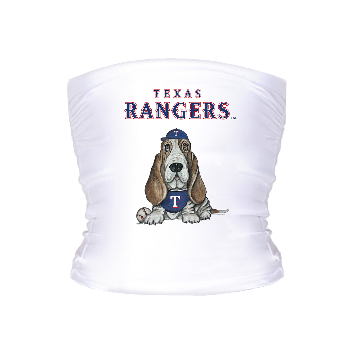 Texas Rangers Puddy Tube Top - Tiny Turnip