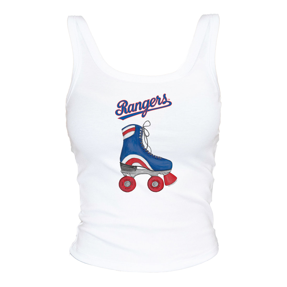 Texas Rangers Retro Skate Tank