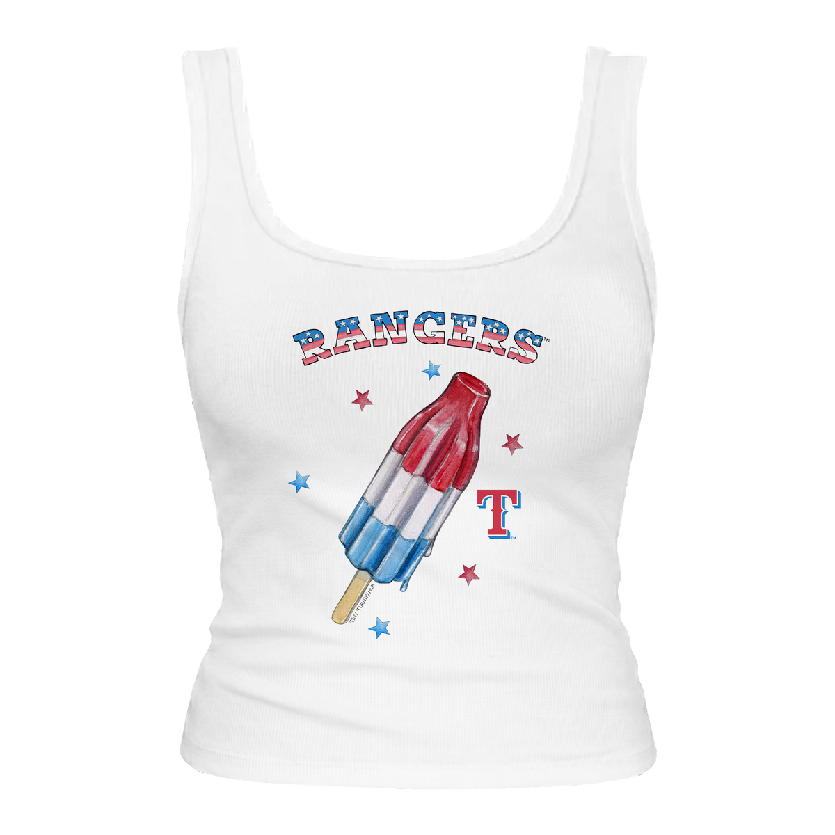 Texas Rangers Rocket Pop Emmy Tank