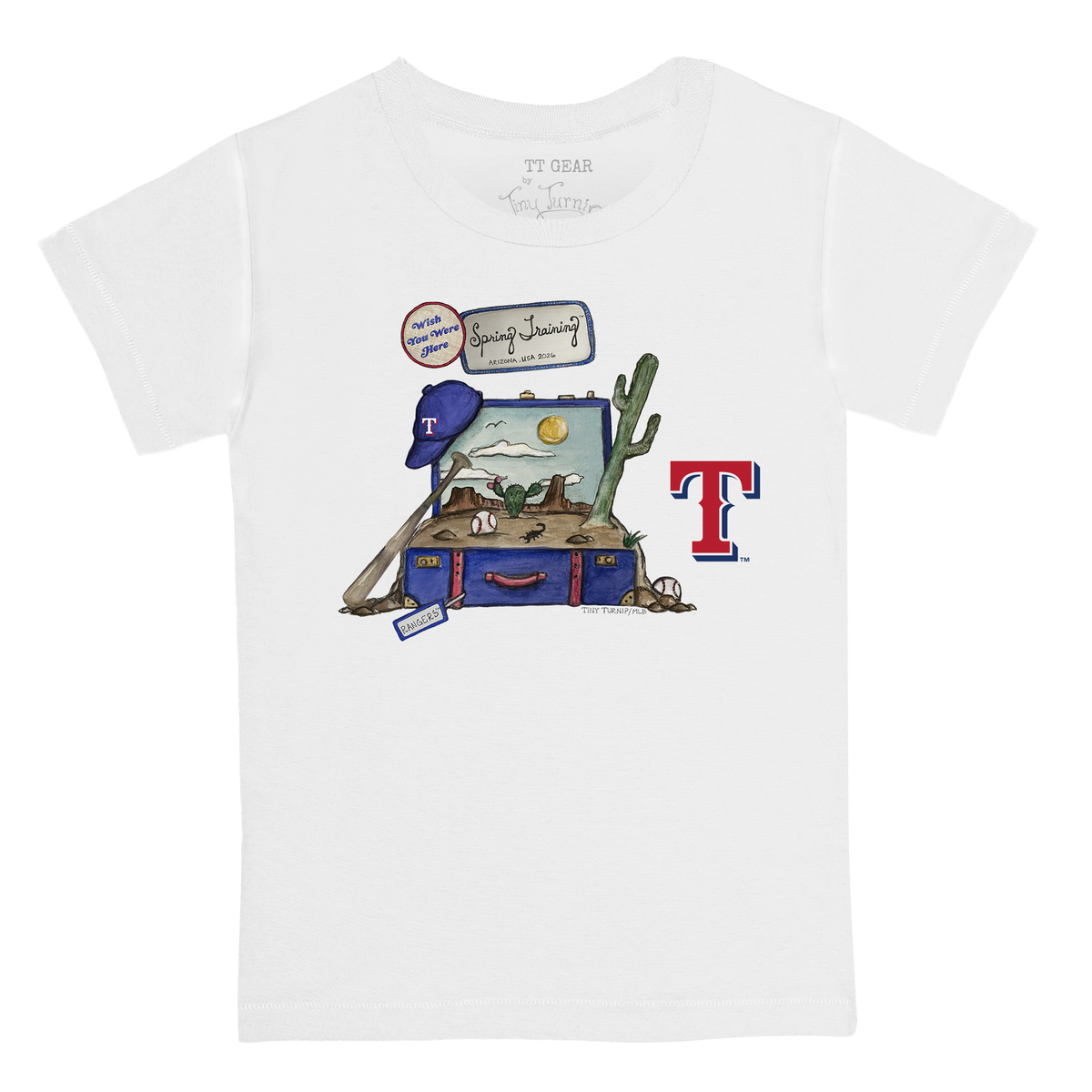 Texas Rangers Spring Training 2026 Kid's Tee Shirt