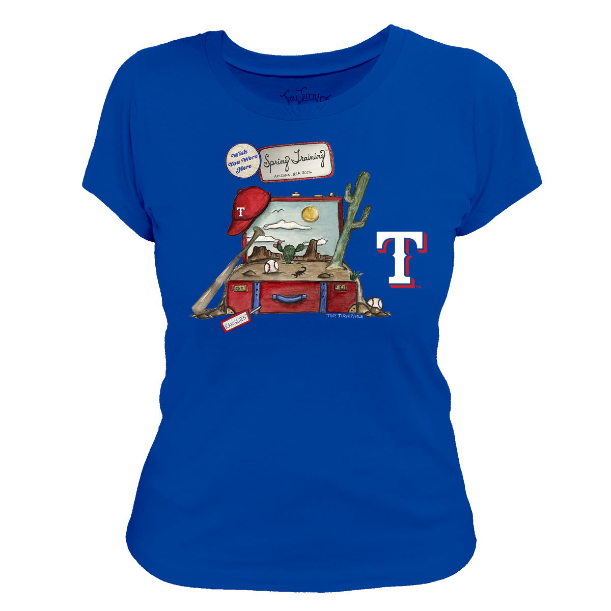 Texas Rangers Spring Training 2026 Women's Tee Shirt