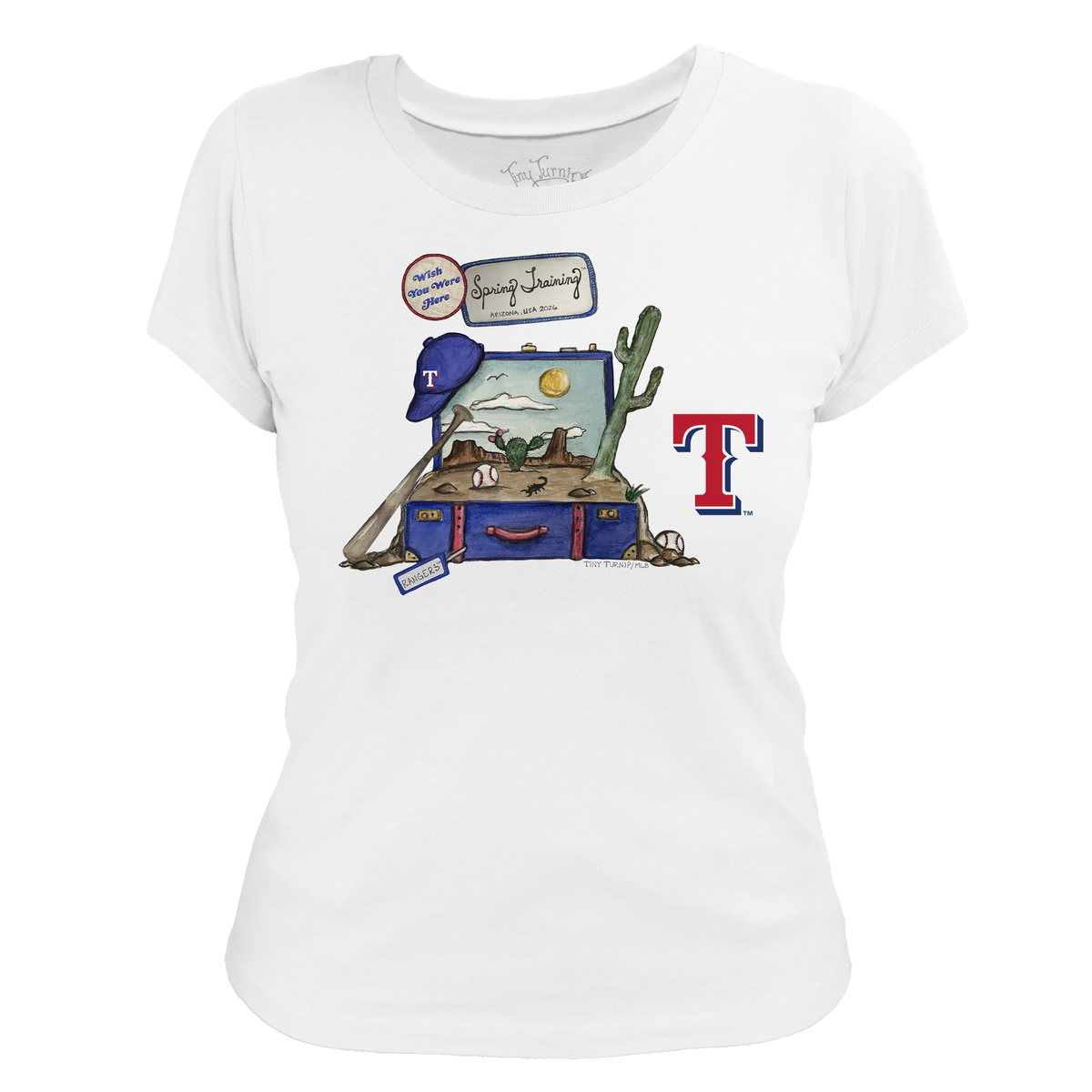 Texas Rangers Spring Training 2026 Women's Tee Shirt