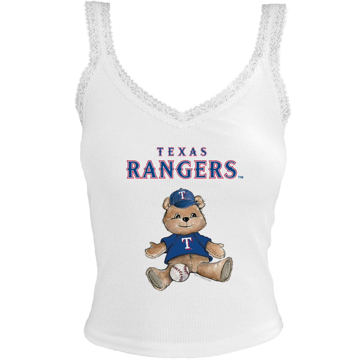 Texas Rangers Teddy Lace Tank
