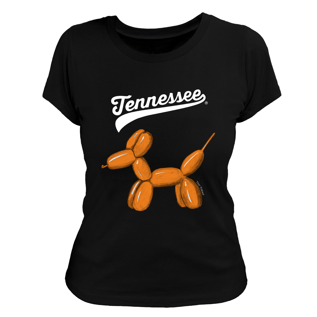 Tennessee Volunteers Balloon Dog Women's Tee Shirt
