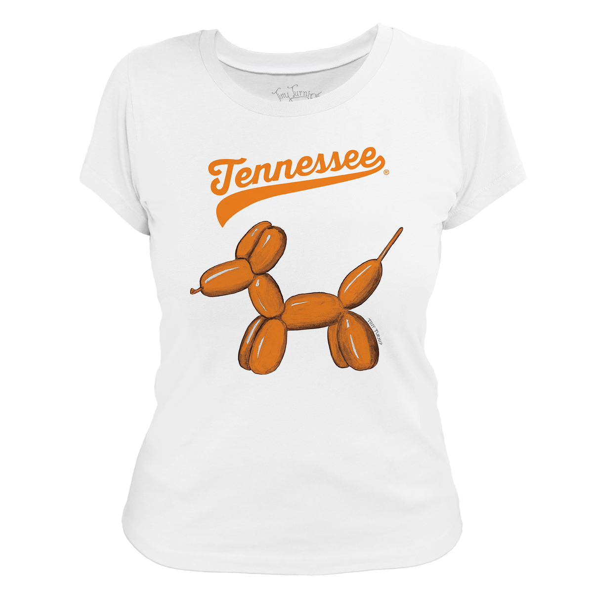 Tennessee Volunteers Balloon Dog Women's Tee Shirt
