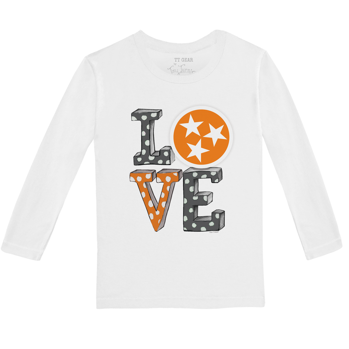 Tennessee Volunteers LOVE Long-Sleeve Tee Shirt