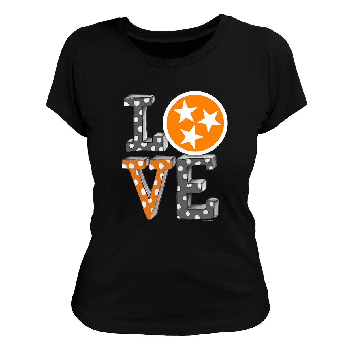 Tennessee Volunteers LOVE Women's Tee Shirt