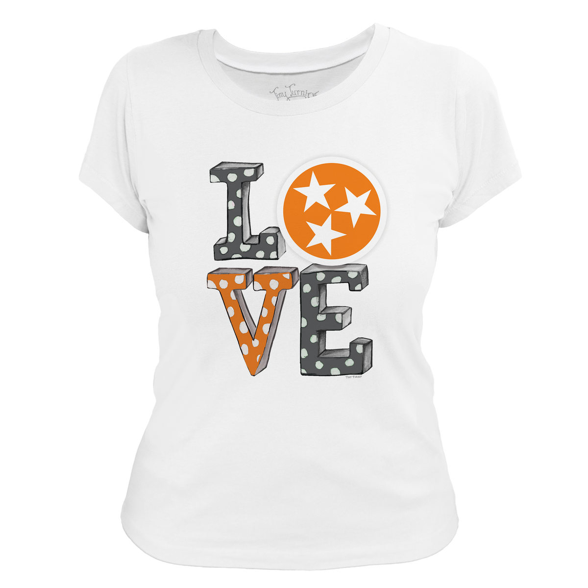 Tennessee Volunteers LOVE Women's Tee Shirt
