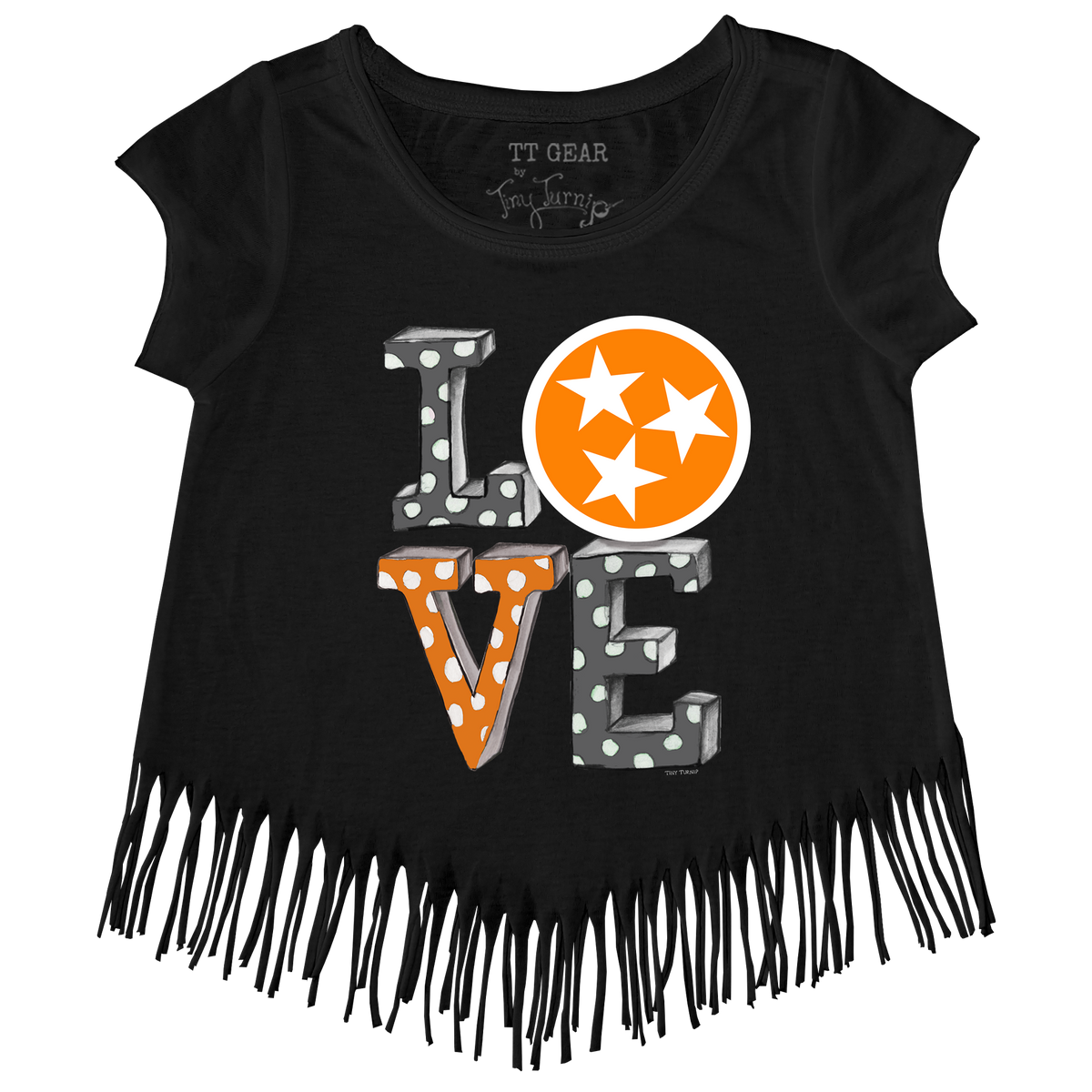 Tennessee Volunteers LOVE Fringe Tee