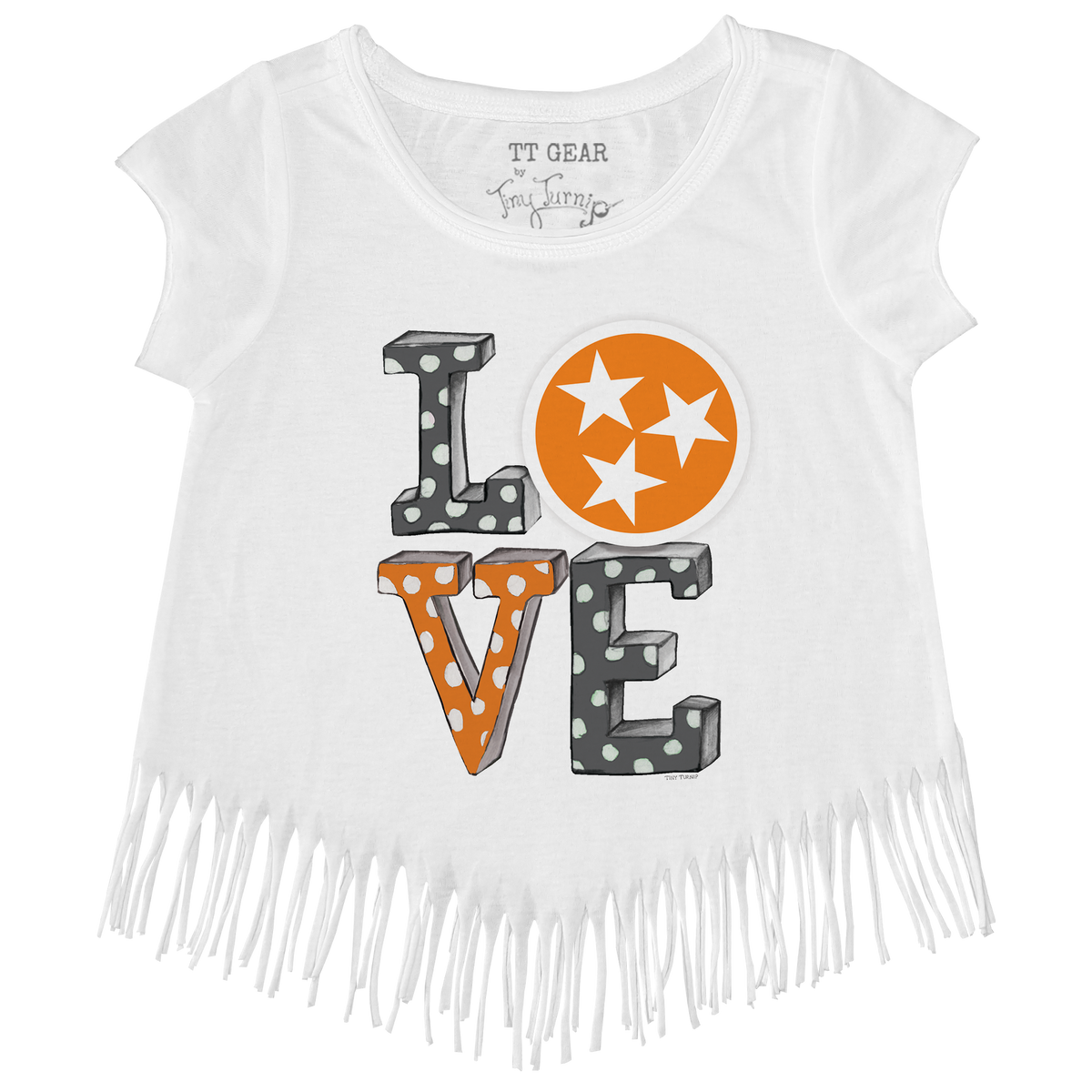 Tennessee Volunteers LOVE Fringe Tee