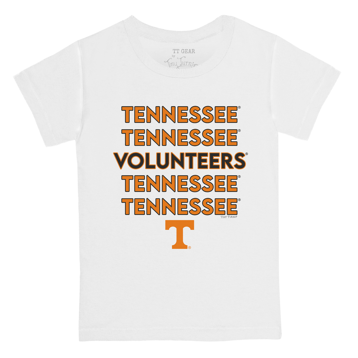 Tennessee Volunteers Stacked Kid's Tee Shirt