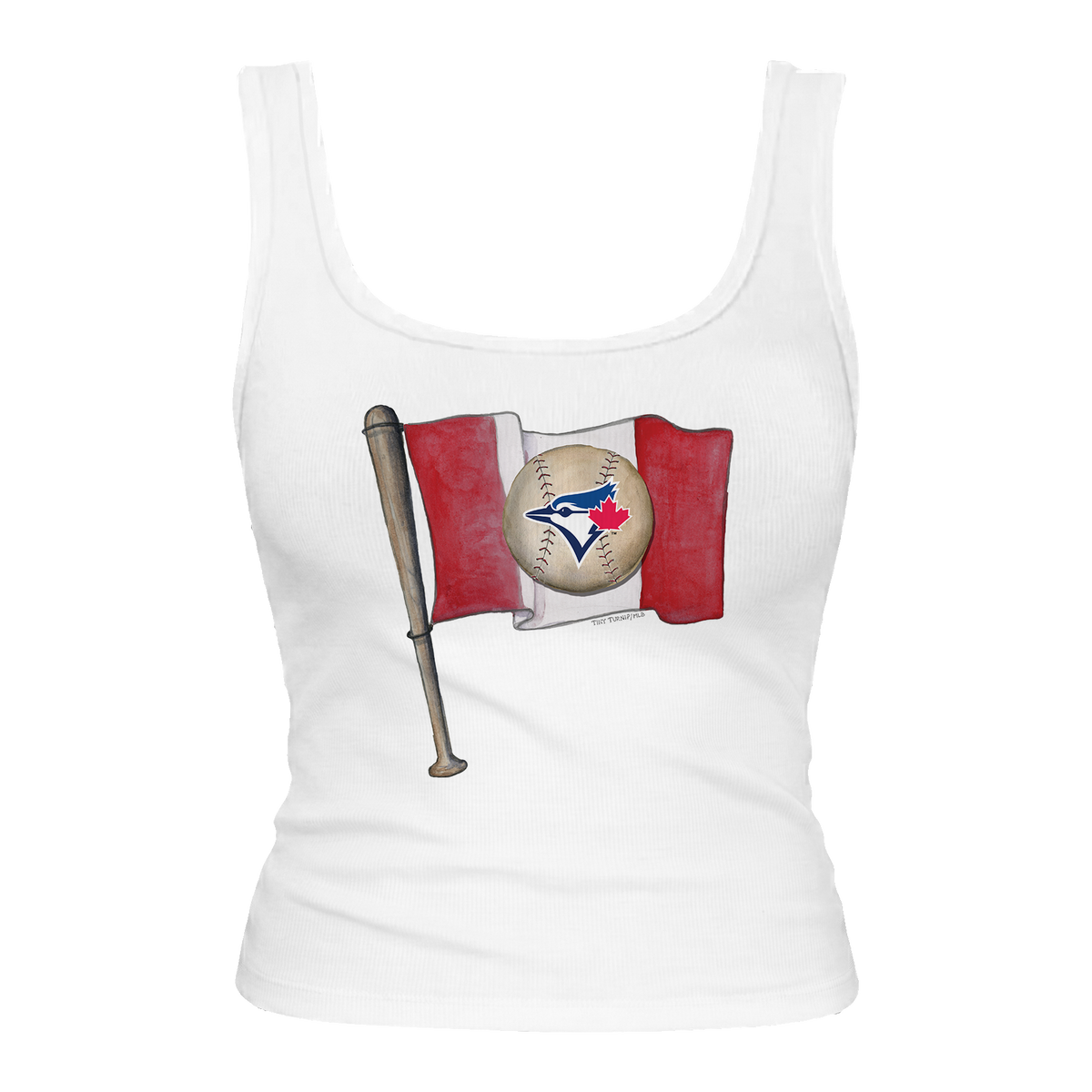 Toronto Blue Jays Baseball Flag Emmy Tank