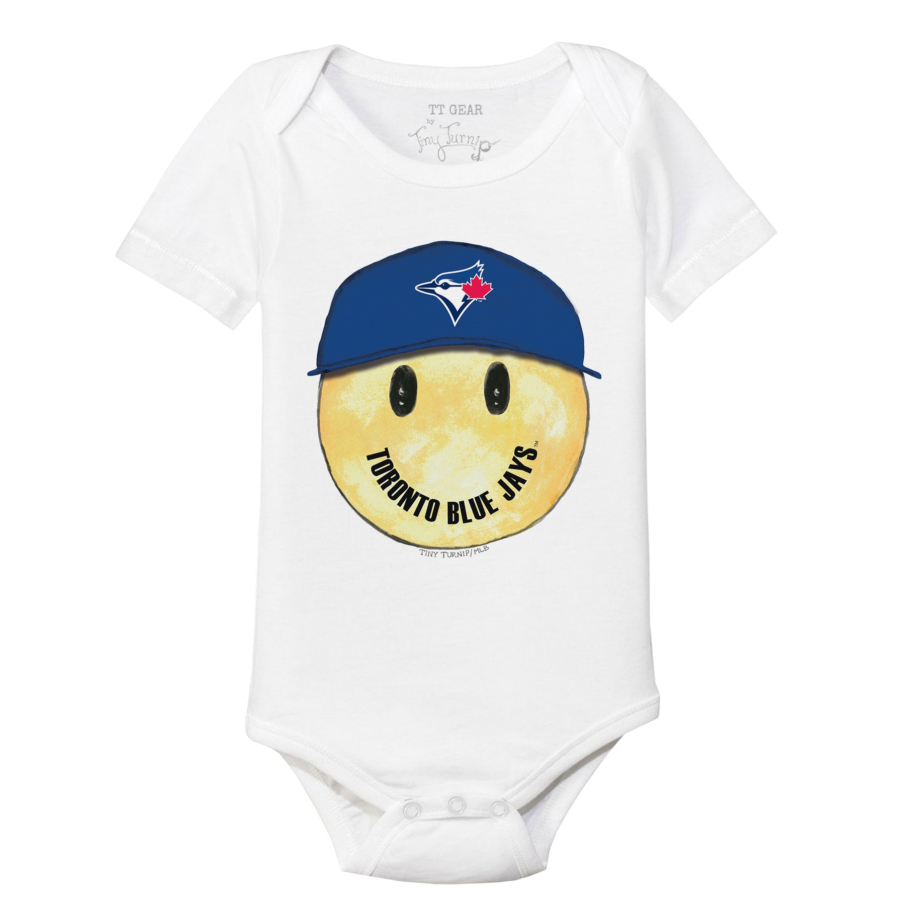 Toronto Blue Jays Smiley Short Sleeve Snapper