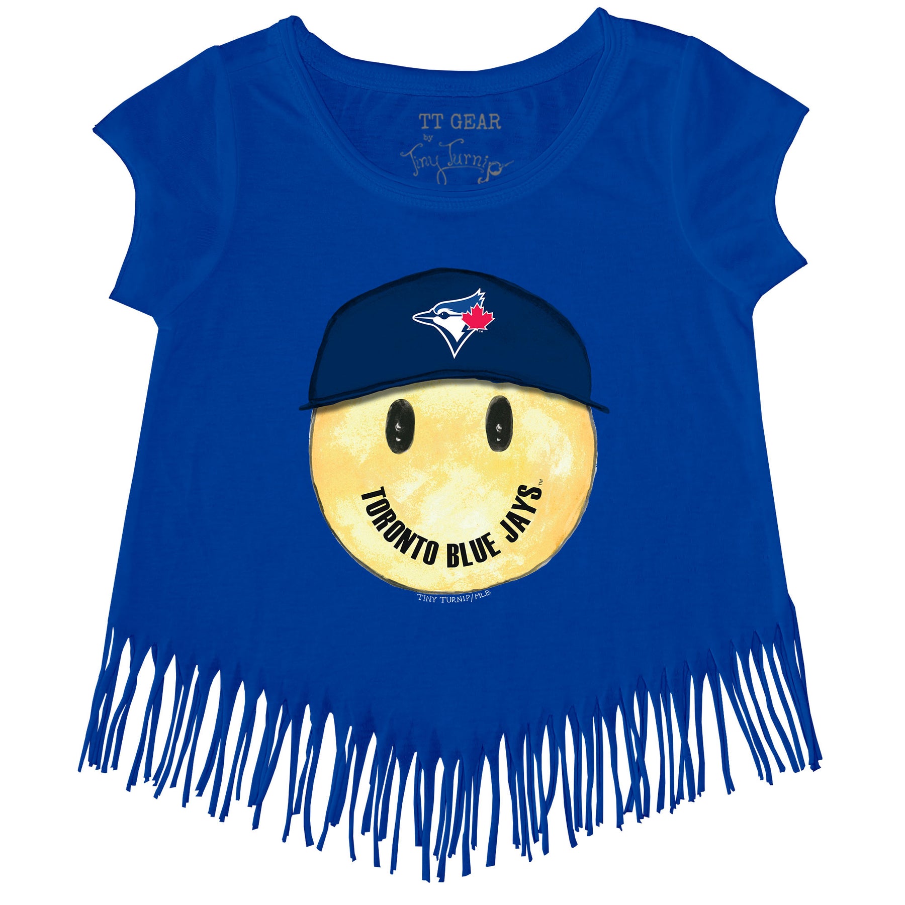 Toronto Blue Jays Smiley Fringe Tee