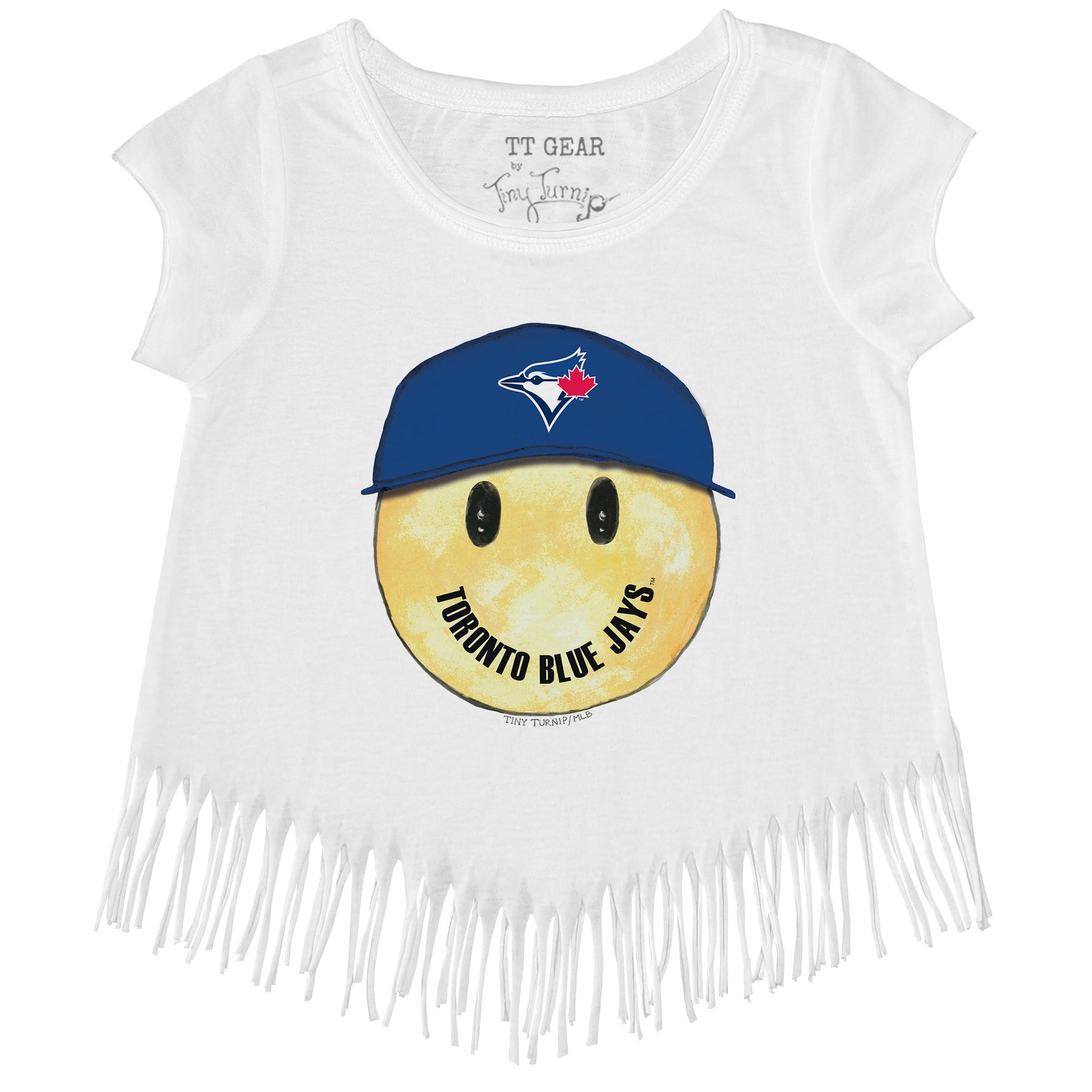 Toronto Blue Jays Smiley Fringe Tee