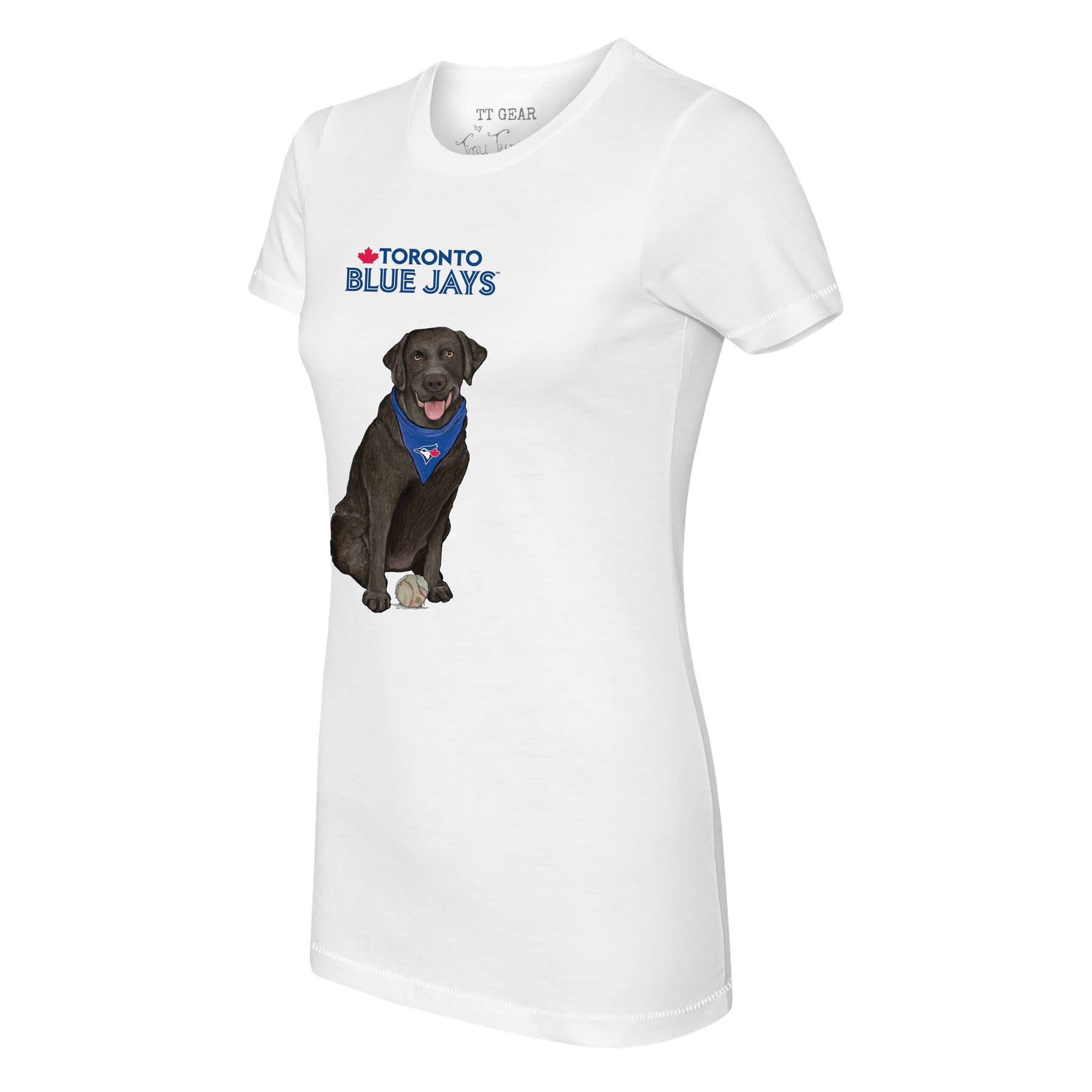 Toronto Blue Jays Black Labrador Retriever Tee Shirt