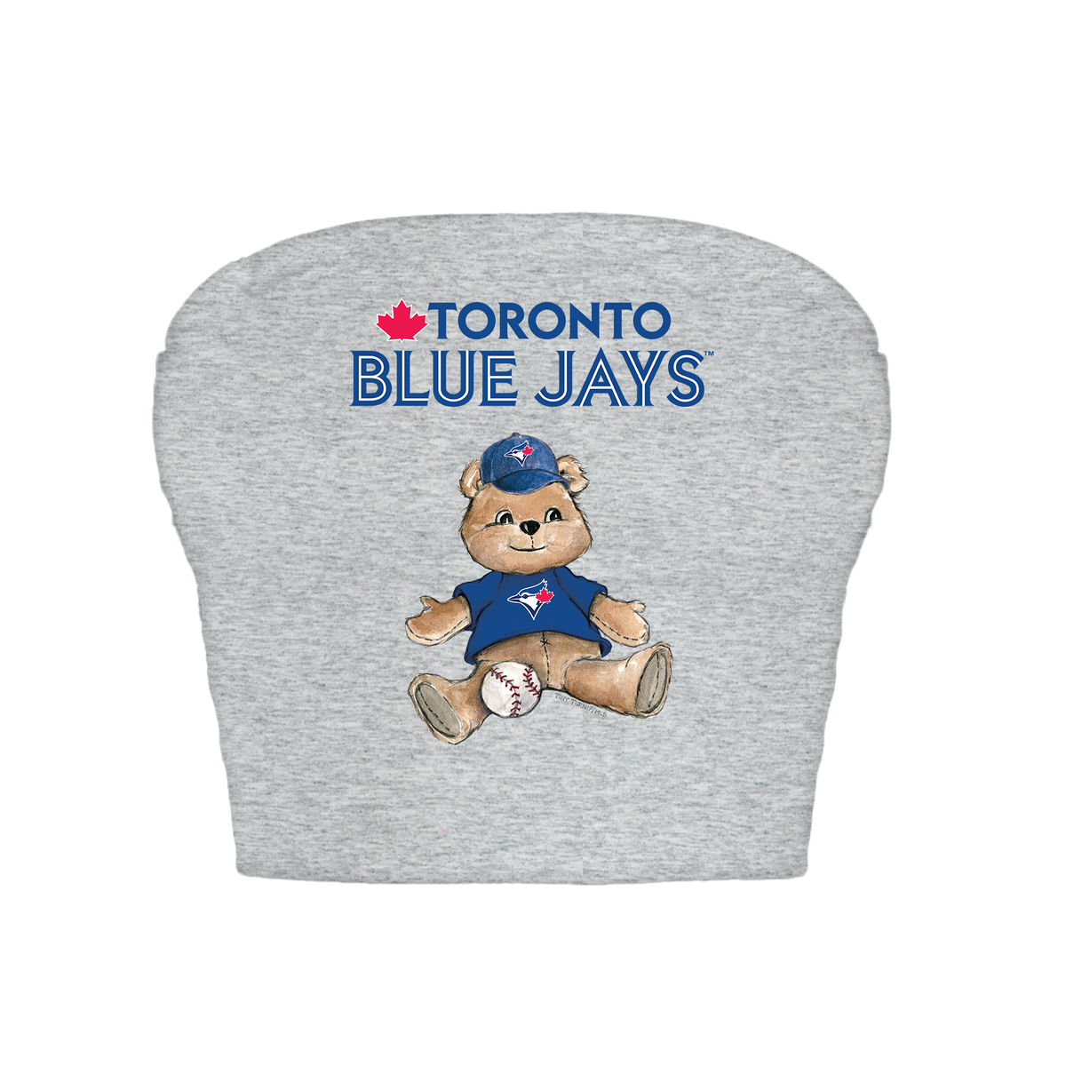 Toronto Blue Jays Teddy Crop Tube Top