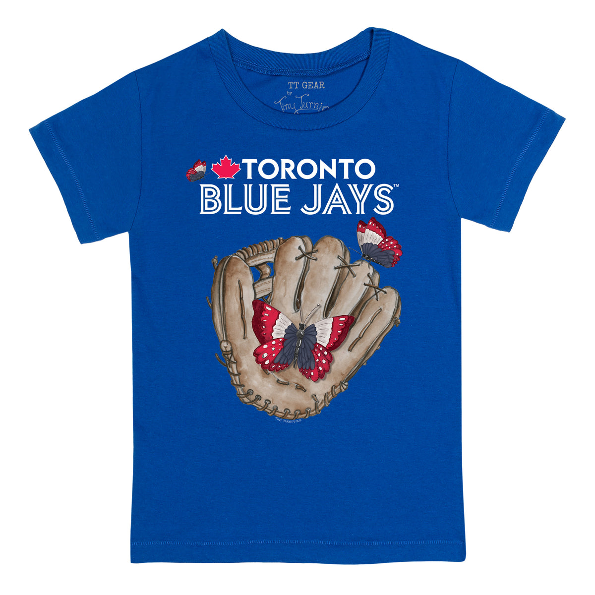 Toronto Blue Jays Butterfly Glove Tee Shirt