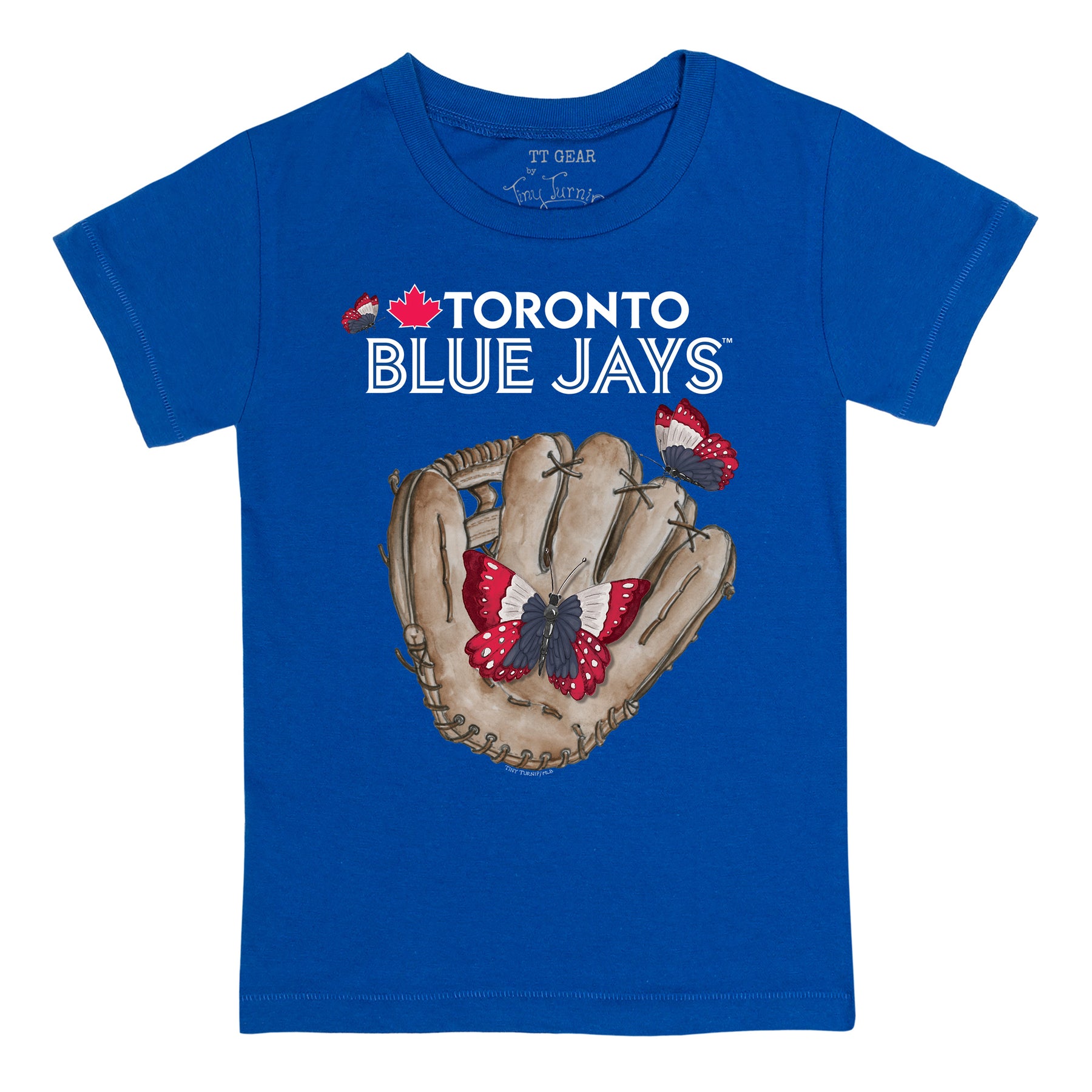 Toronto Blue Jays Butterfly Glove Tee Shirt
