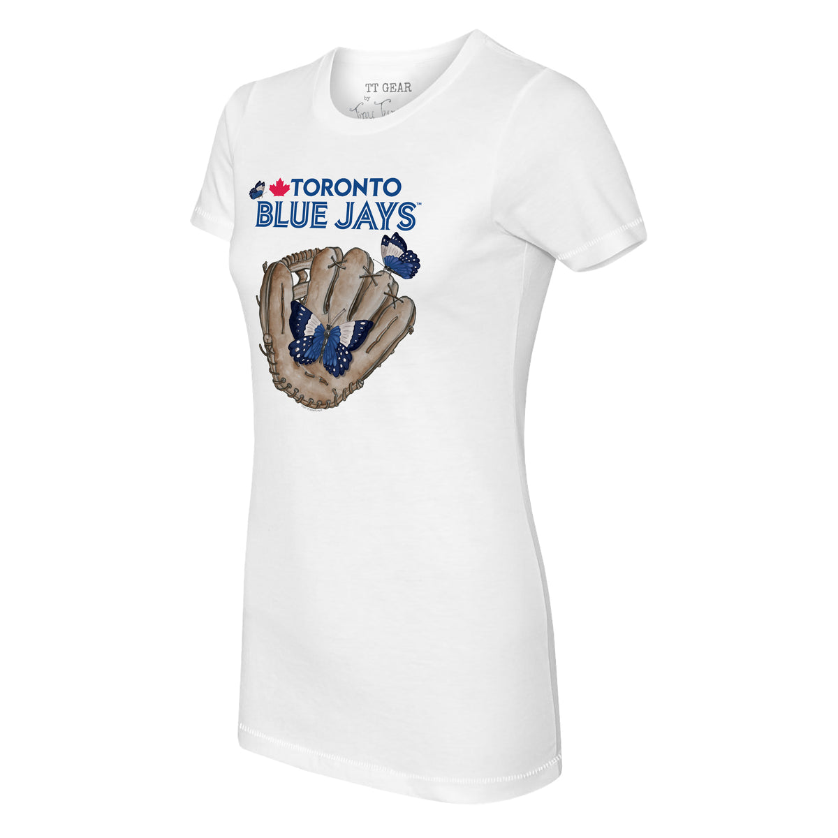 Toronto Blue Jays Butterfly Glove Tee Shirt
