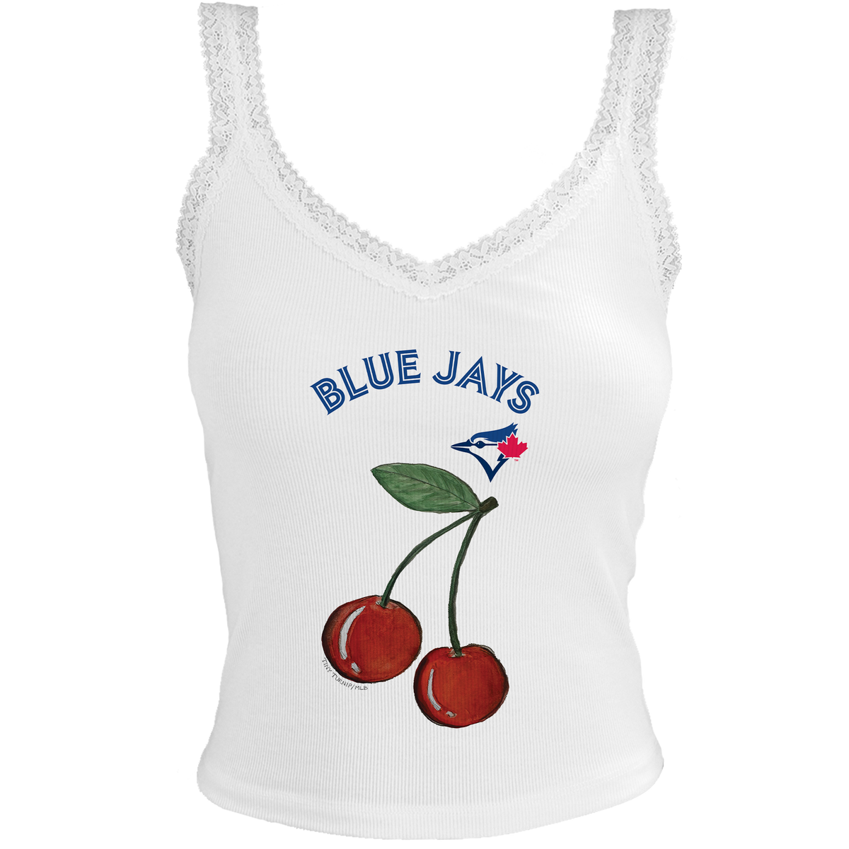 Toronto Blue Jays Cherry Lace Tank