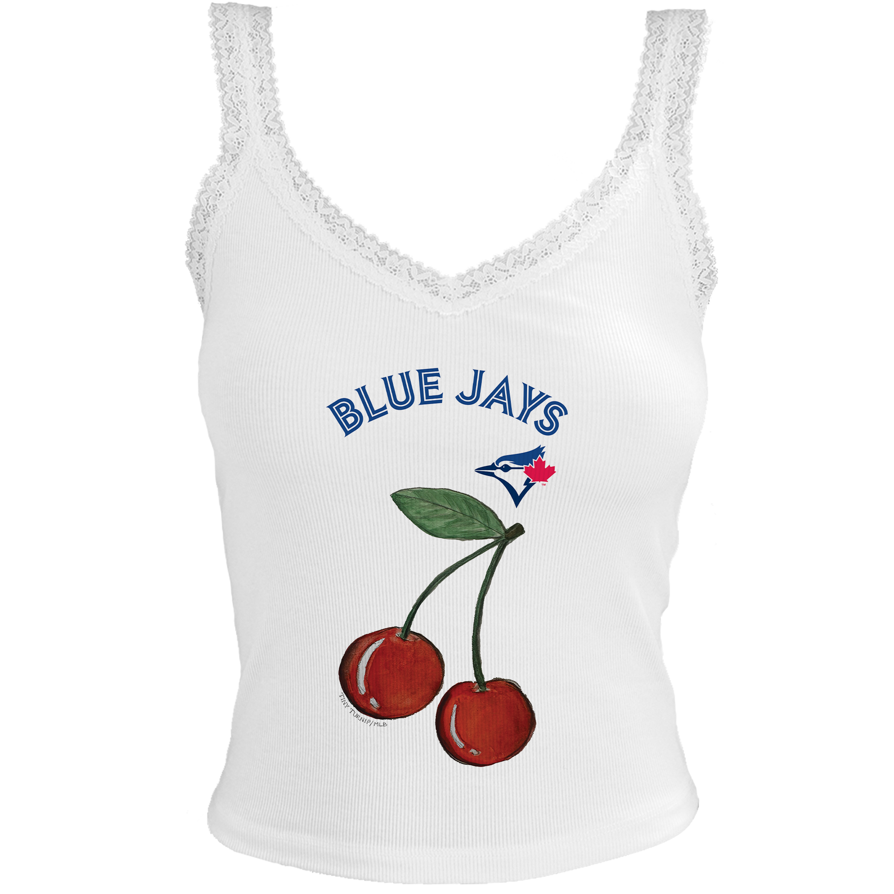 Toronto Blue Jays Cherry Lace Tank