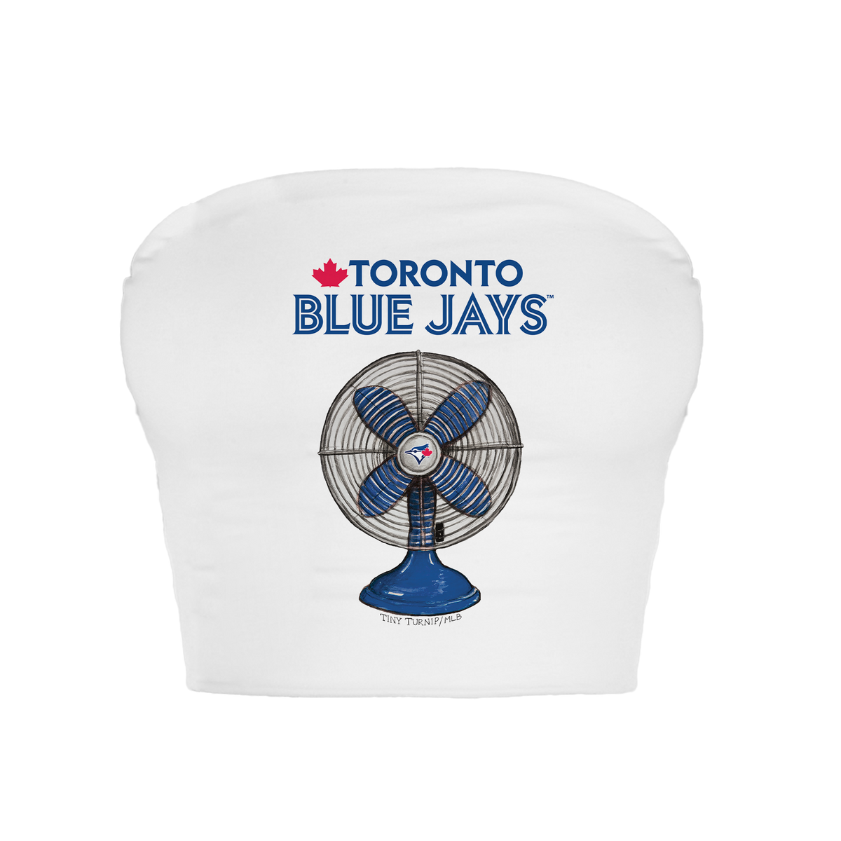 Toronto Blue Jays Fan Crop Tube Top