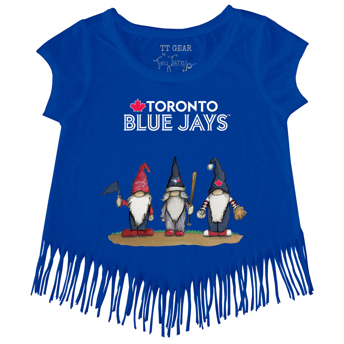 Toronto Blue Jays Gnomes Fringe Tee