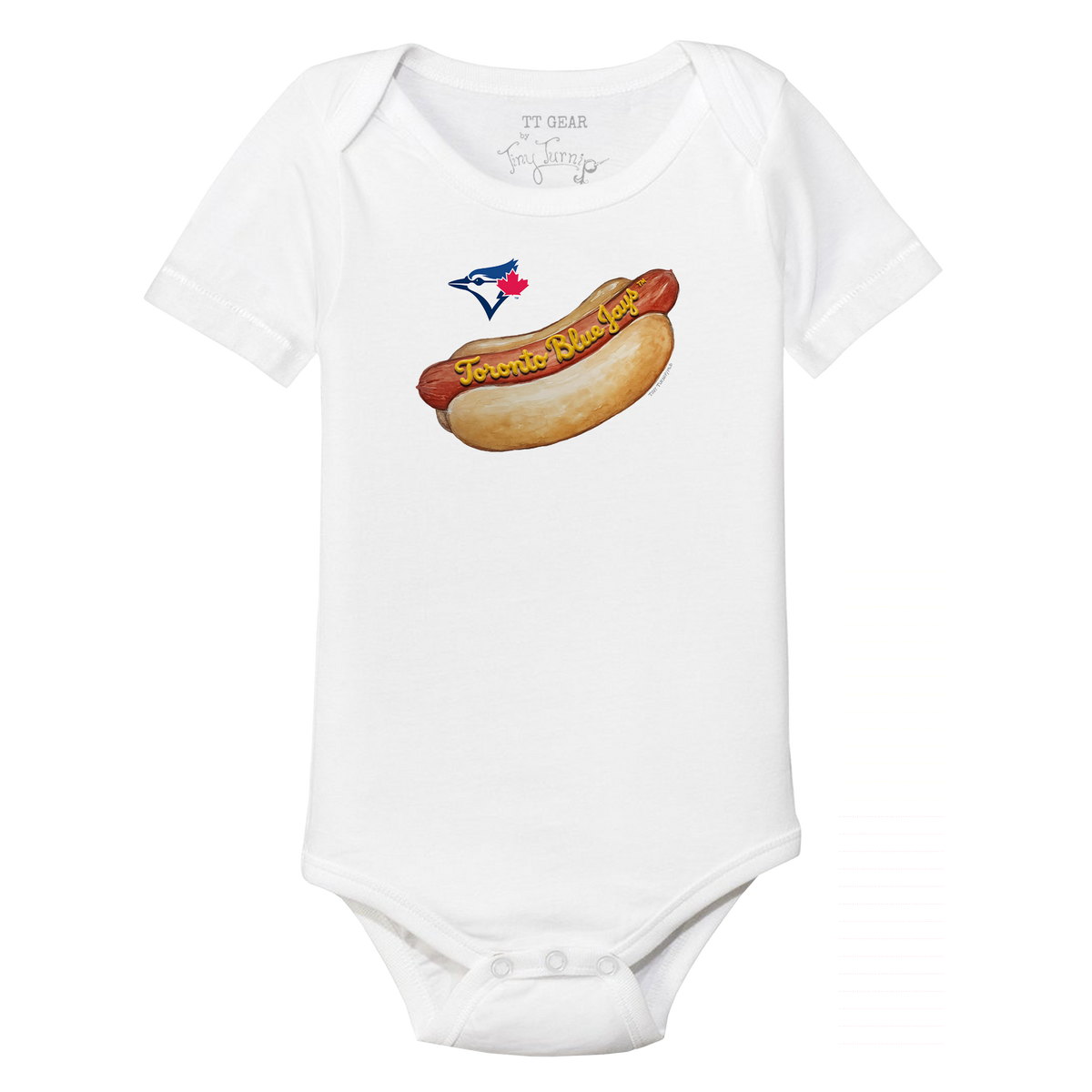 Toronto Blue Jays Hot Dog Short Sleeve Snapper