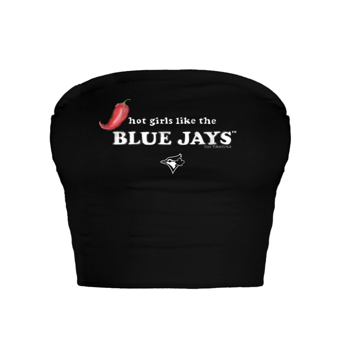 Toronto Blue Jays Hot Girls Crop Tube Top