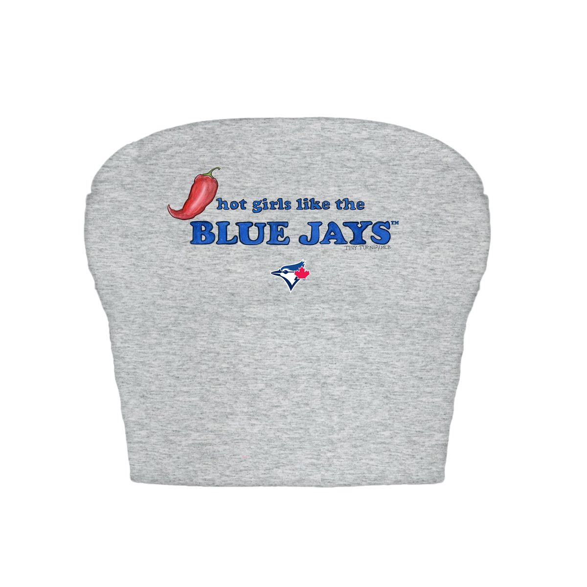 Toronto Blue Jays Hot Girls Crop Tube Top